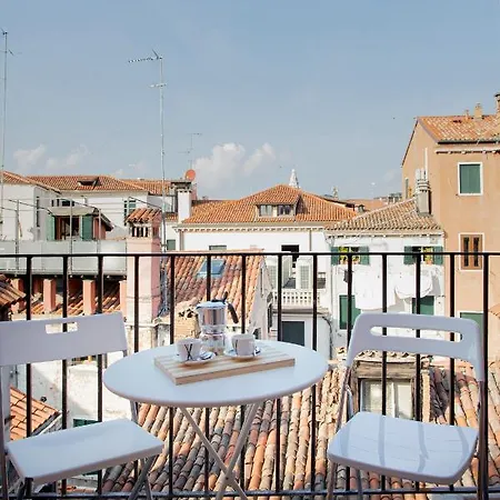 アパート Luxury Terrace View Of San Marco *